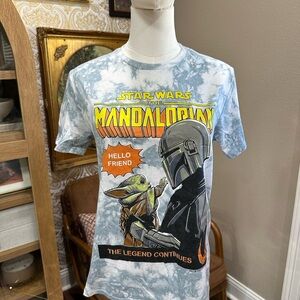 Disney Star Wars The Mandalorian Graphic T-Shirt unisex size XS